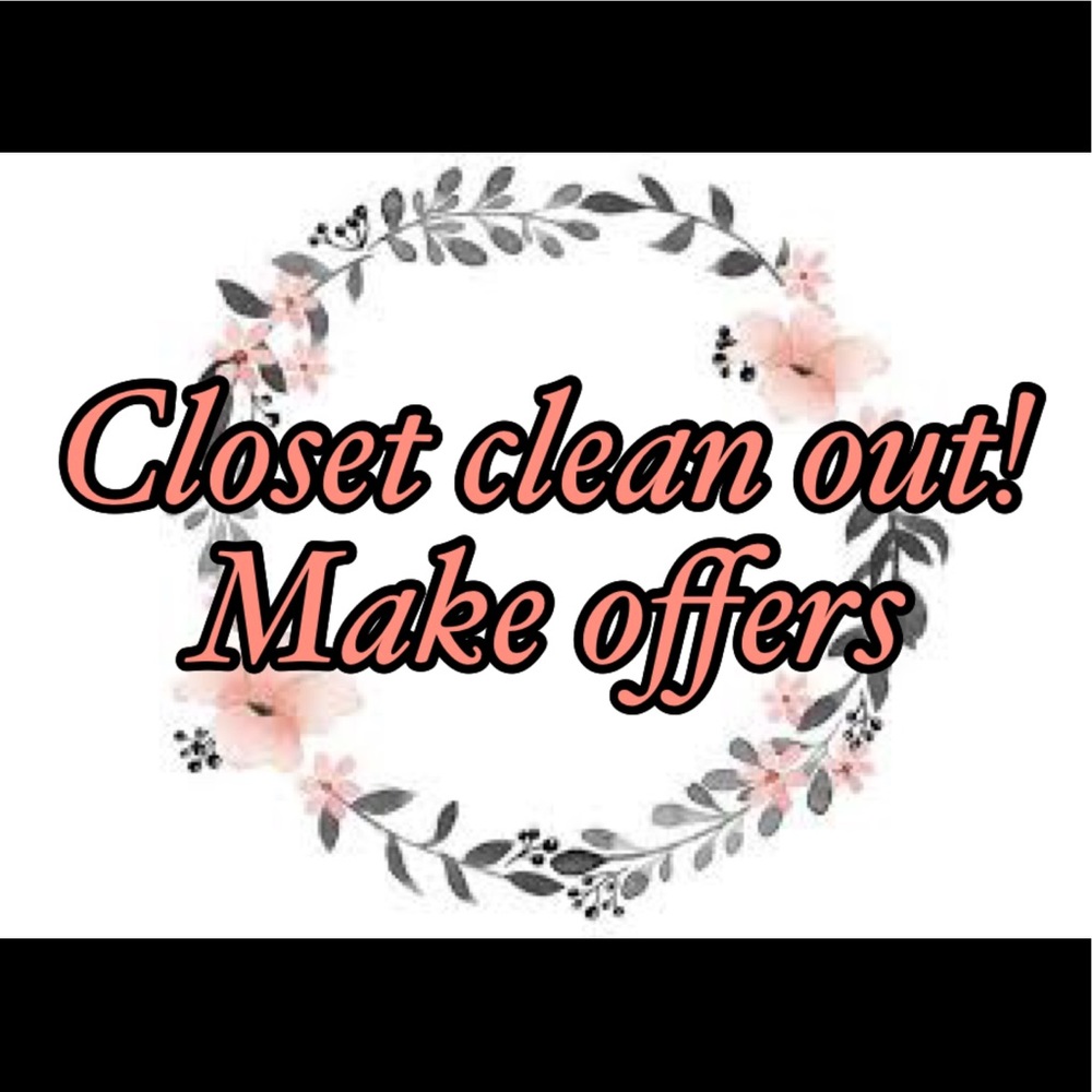CLOSET CLEAN OUT!!